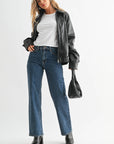 Amara Retro Straight Leg Jeans