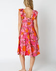 Where The Pink Petals Bloom Dress