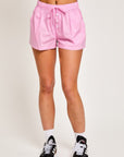 Pink Check Boxer Shorts