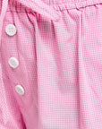 Pink Check Boxer Shorts
