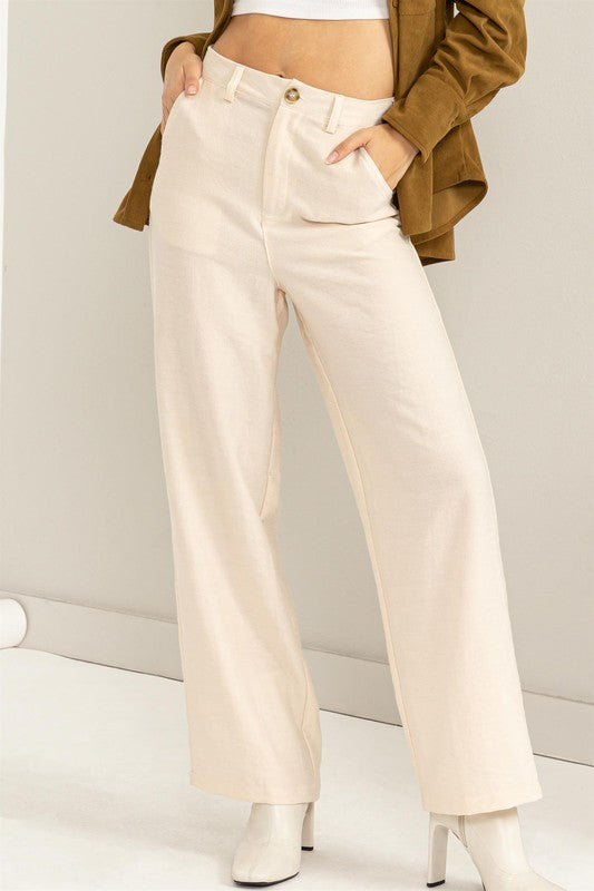 Corduroy Pants- Cream – Evelyn Rose Boutique