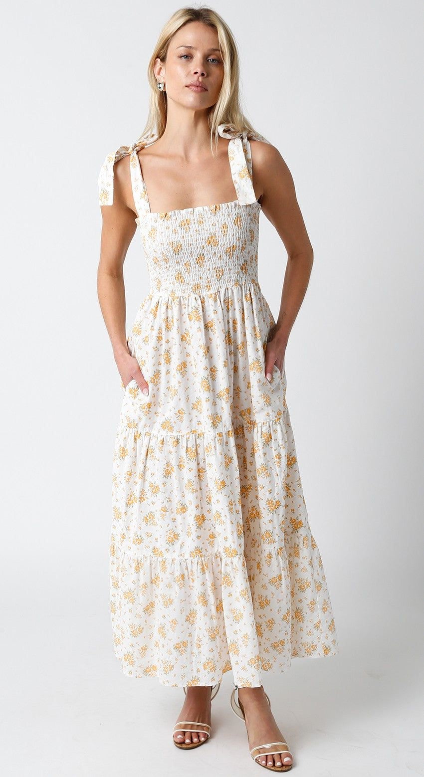 evie maxi dress Evie Maxi Dress in Olive S
