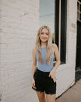 Madalynn Bodysuit- Periwinkle