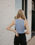 Madalynn Bodysuit- Periwinkle