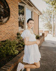 A Bright Spark Dress- White