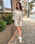 Modern Charm Jacket- Taupe