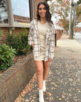 Modern Charm Jacket- Taupe
