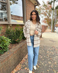 Modern Charm Jacket- Taupe