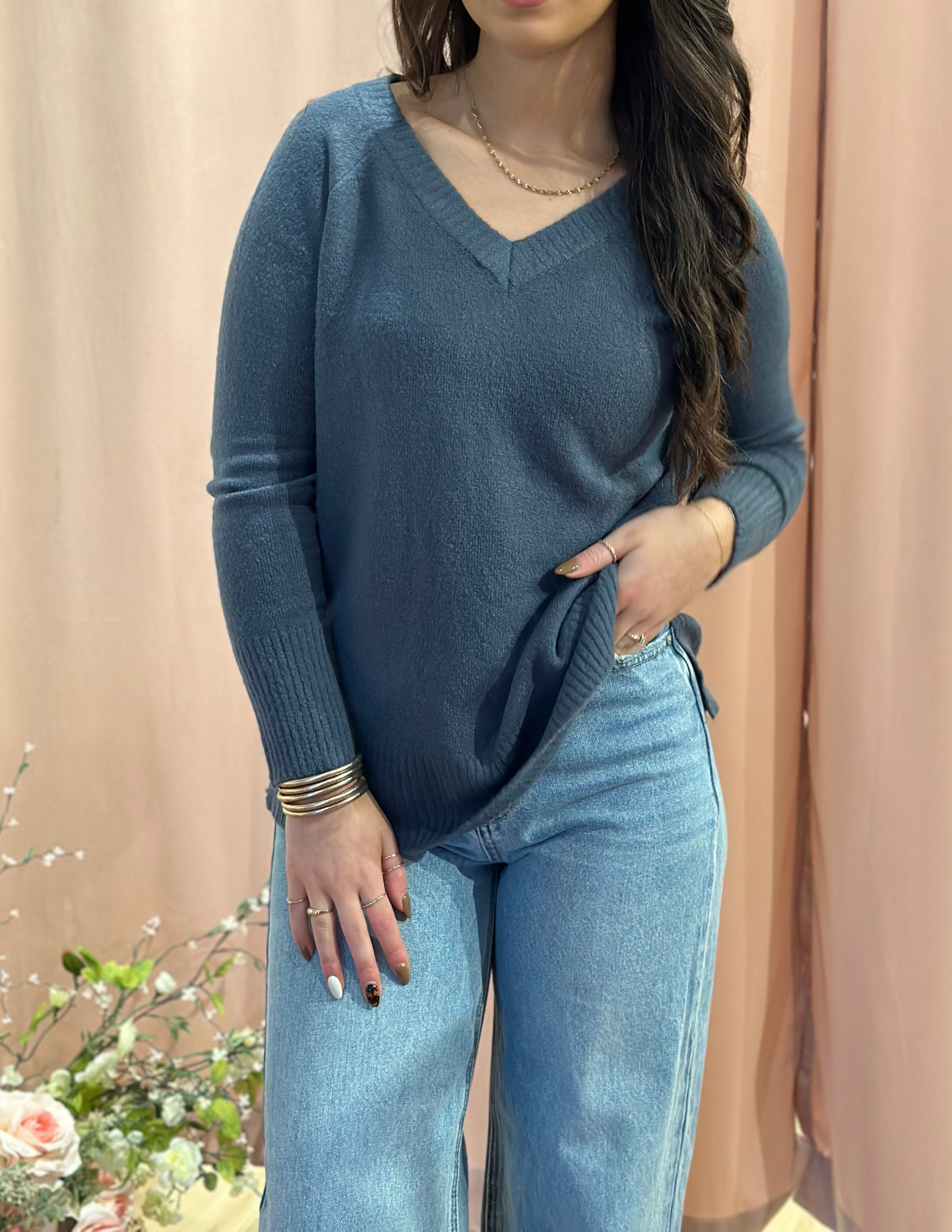Classic V Neck Sweater