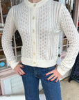 Sweet Talker Cardigan- Cream