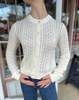 Sweet Talker Cardigan- Cream