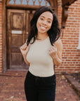 Madalynn Bodysuit - Avocado