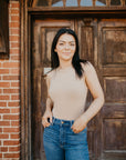 Madalynn Bodysuit- Beige