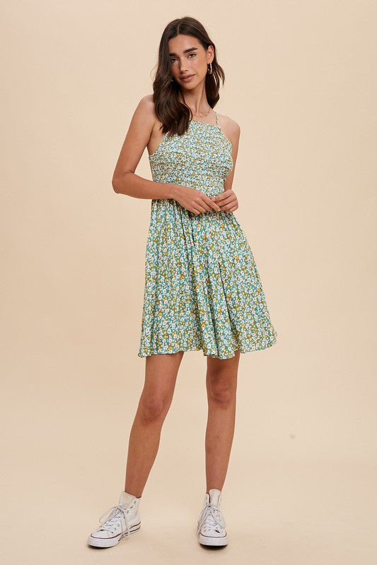 Floral Smocked Cami Dress