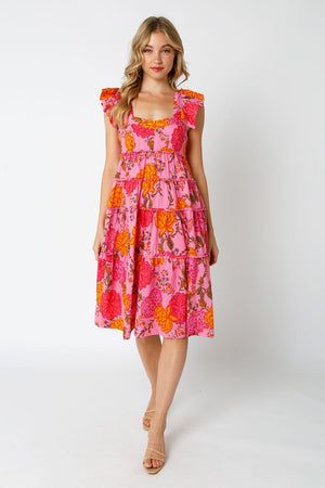 Where The Pink Petals Bloom Dress