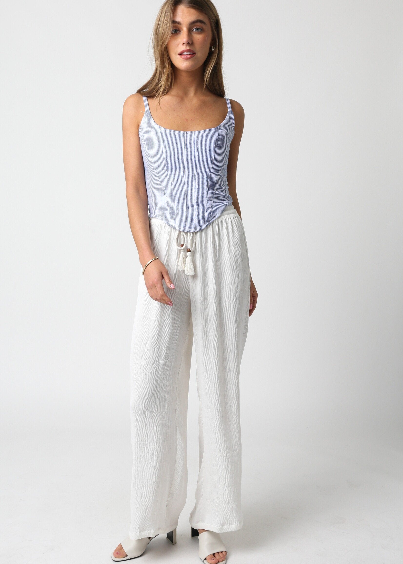 Miranda Linen Top