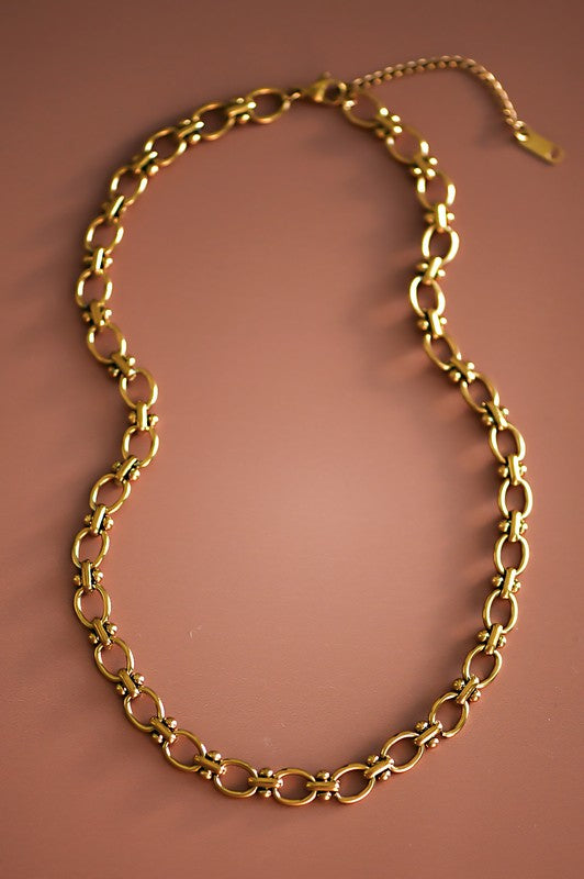 Oval Chain Necklace