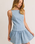 Love Me More Denim Dress