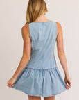 Love Me More Denim Dress