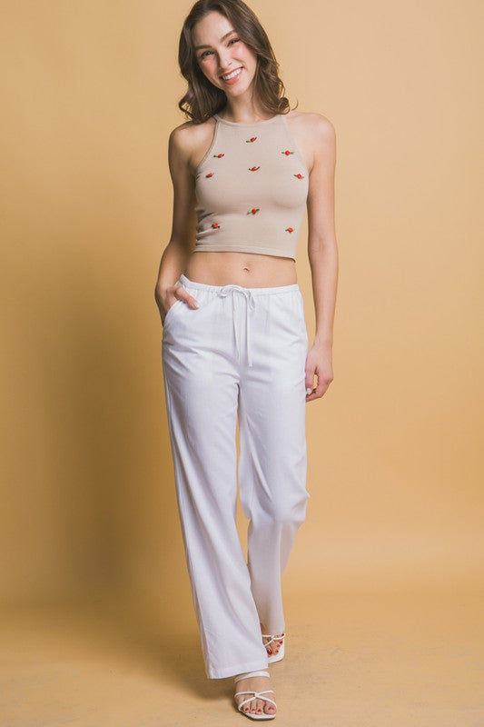 Current Mood Pants- White