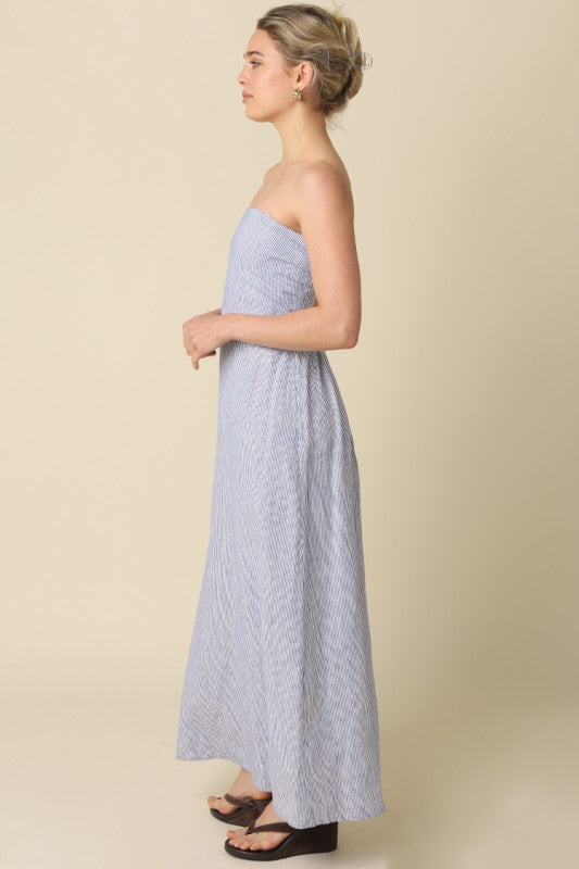 Seaside Society Maxi Dress