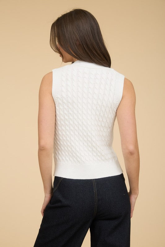 In Between Sweater Vest