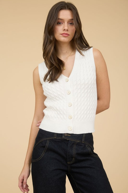 In Between Sweater Vest