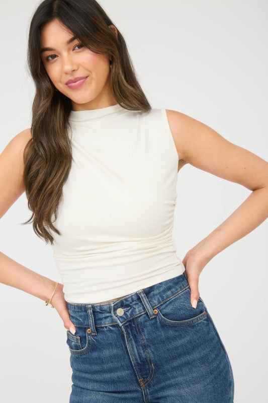Go Getter Top- Cream