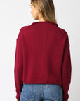 Cove Cardigan - Burgundy