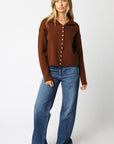Cove Cardigan - Brown