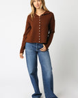Cove Cardigan - Brown