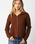 Cove Cardigan - Brown