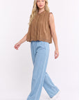 Sweet Melody Top -Almond