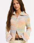 The Sweet Life Zip-Up Sweater