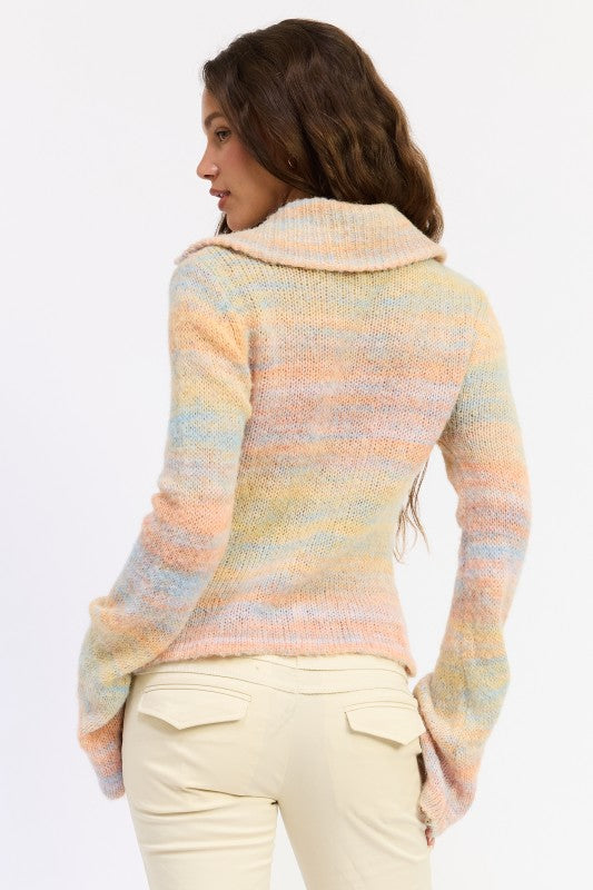 The Sweet Life Zip-Up Sweater