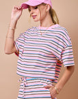 Sweet Tart Short Sleeve Sweatshirt