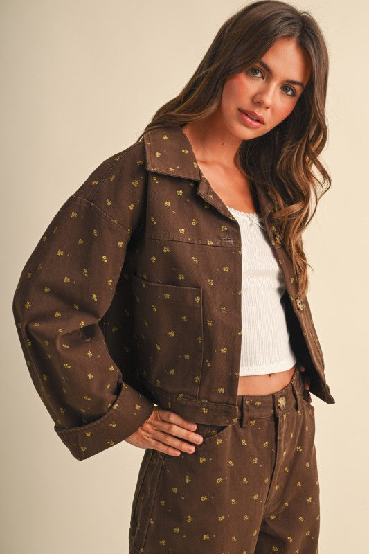 Good Company Ditsy Floral Jacket