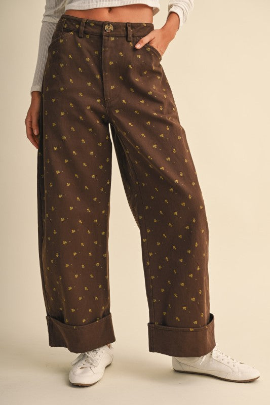 Good Company Folded Bottom Wide Leg Pants