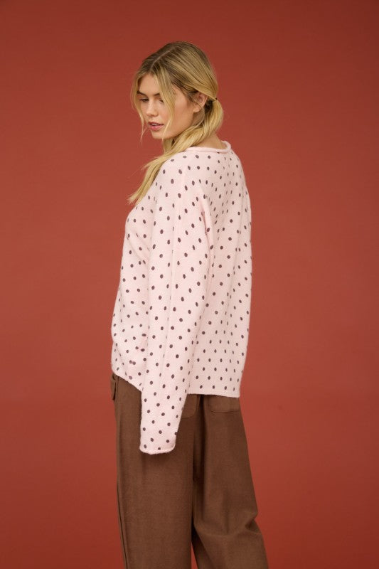 Here We Go Polka Dot Cardigan