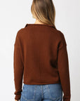 Cove Cardigan- Brown