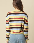 Lasting Impression Striped Cardigan