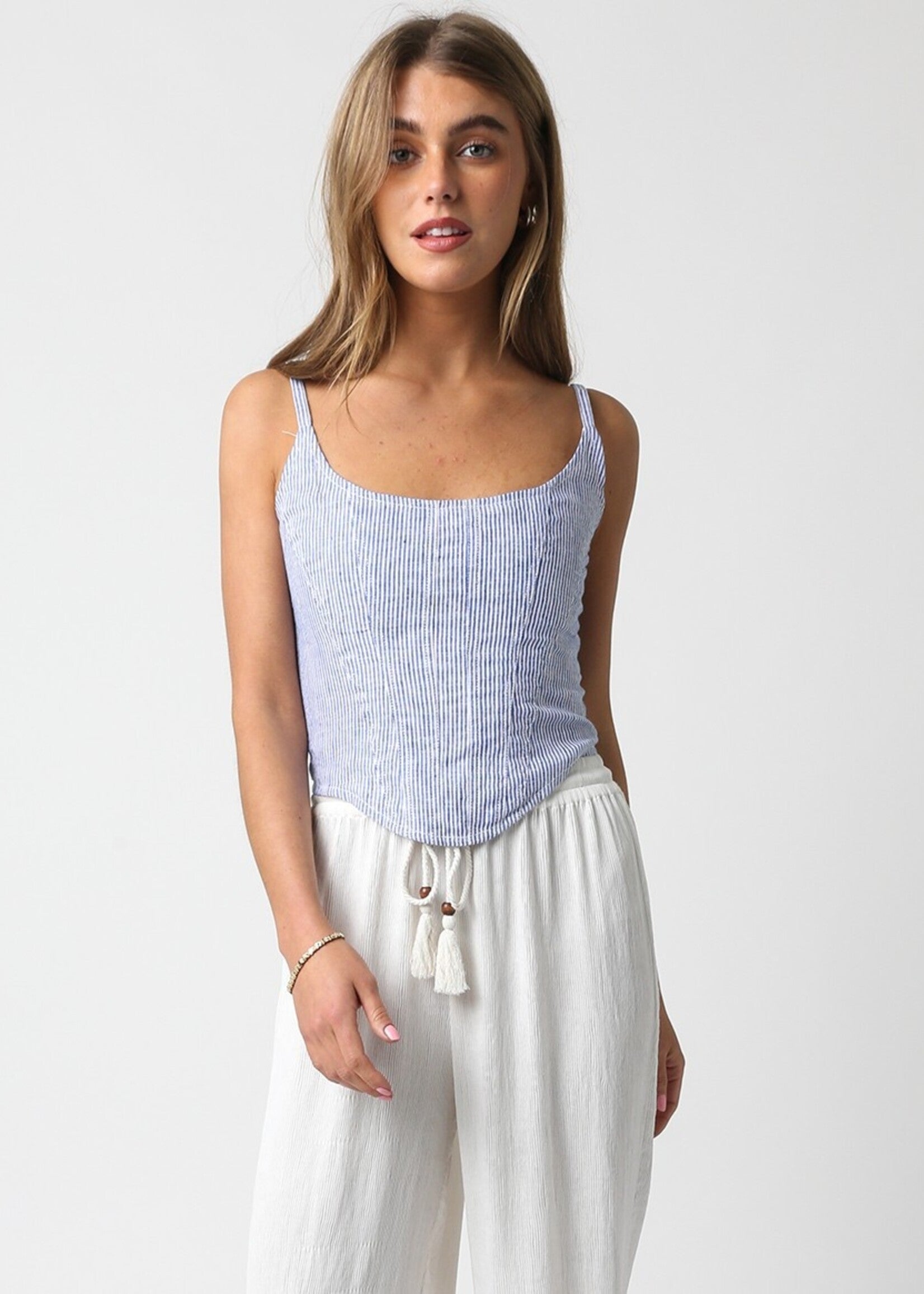Miranda Linen Top