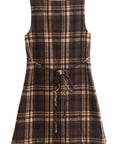 Plaid Mini Dress