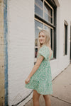 Happy Days Babydoll Dress- Green