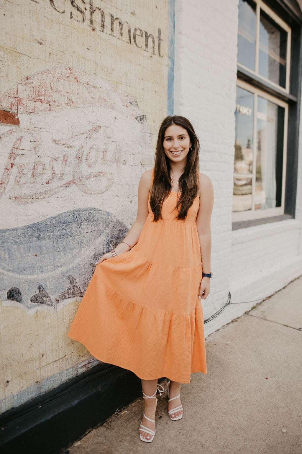 Midsummer Memories Dress- Orange