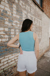 Madalynn Bodysuit- Aqua