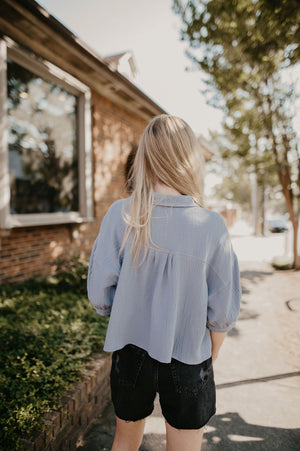 Gauze Short Sleeve Shirt