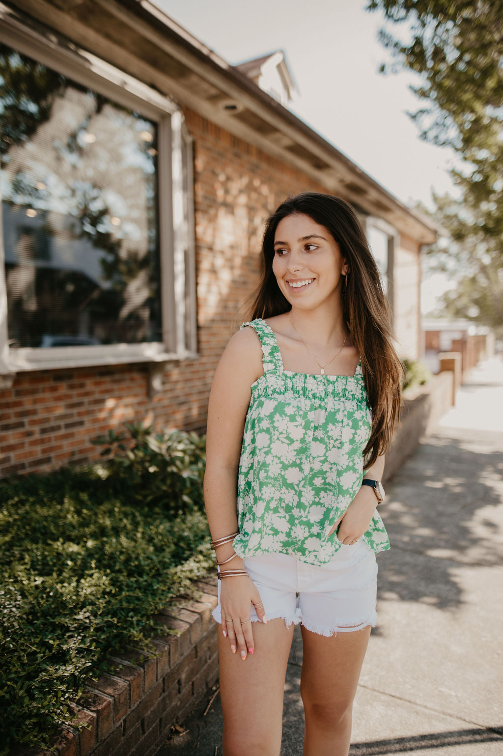 Flower Print Blouse