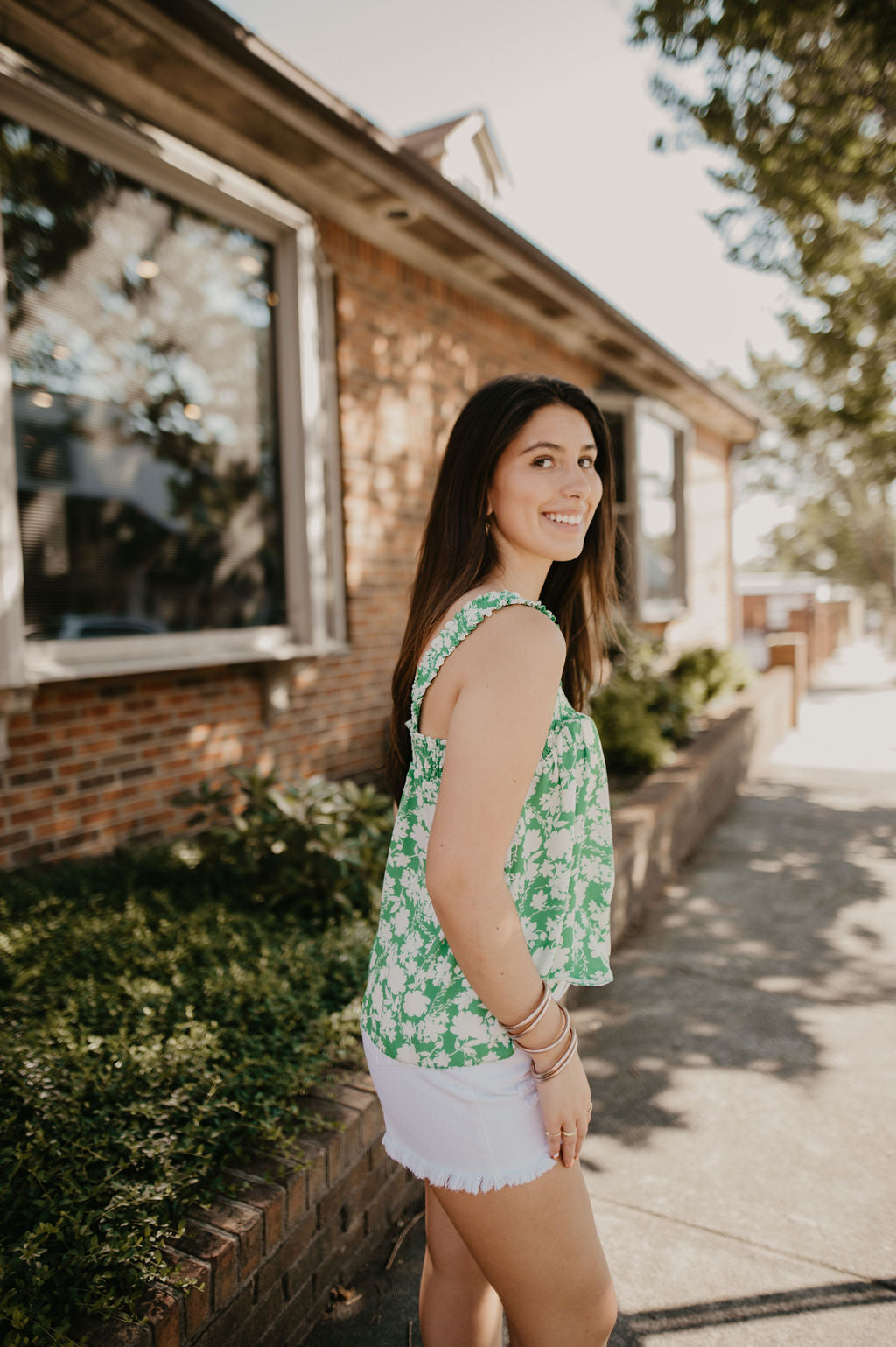 Flower Print Blouse