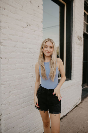 Madalynn Bodysuit- Periwinkle